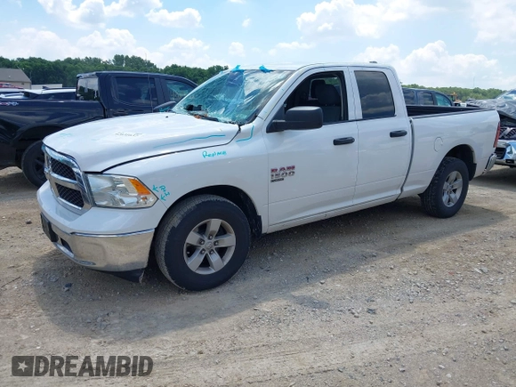 2019 Ram 1500 Tradesman with VIN 1C6RR6FG1KS704789, listed as a IAAI auction lot 42631637 with 130,486 mi miles and . Bid and sale history available at DreamBid. Image 2.