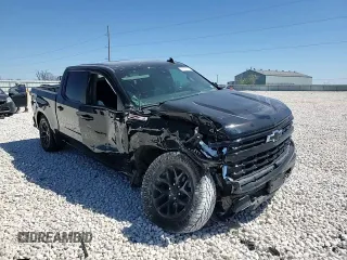 2022 Chevrolet Silverado 1500 RST with VIN 1GCUDEED5NZ530112, listed as a Copart auction lot 49636035 with 53,193 mi miles and Salvage Title. Bid and sale history available at DreamBid. Image 11.