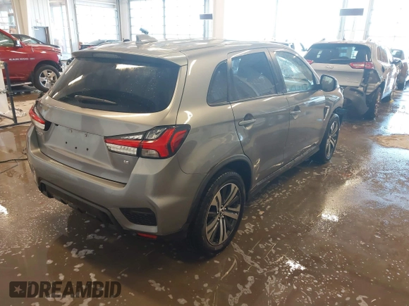2020 Mitsubishi Outlander Sport SE 2.0 with VIN JA4AP4AU1LU016644, listed as a IAAI auction lot 41009390 with 106,436 mi miles. Bid and sale history available at carsss.com. Image 4.