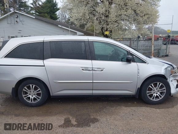 2011 Honda Odyssey EX with VIN 5FNRL5H42BB021018, listed as a IAAI auction lot 42044513 with 189,493 mi miles and . Bid and sale history available at carsss.com. Image 14.