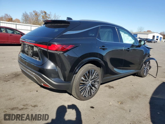 2024 Lexus RX with VIN 2T2BBMCA9RC036024, listed as a Copart auction lot 79826444 with 14,853 mi miles and Salvage Title. Bid and sale history available at carsss.com. Image 3.