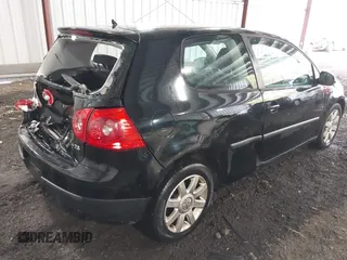 2007 Volkswagen Rabbit with VIN WVWBR71KX7W055764, listed as a IAAI auction lot 41282462 with 179,475 mi miles. Bid and sale history available at carsss.com. Image 4.