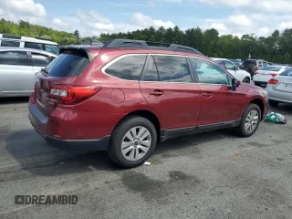 2017 Subaru Outback Premium with VIN 4S4BSADC7H3243890, listed as a Copart auction lot 59183705 with 91,182 mi miles and Non repairable. Bid and sale history available at DreamBid. Image 3.