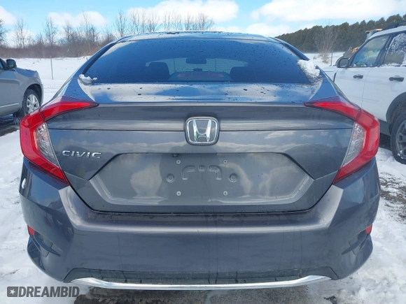 2019 Honda Civic Sedan LX with VIN 2HGFC2F69KH515264, listed as a IAAI auction lot 41727578 with 51,242 mi miles. Bid and sale history available at carsss.com. Image 17.