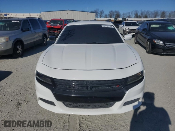 2015 Dodge Charger SXT with VIN 2C3CDXHG9FH915076, listed as a Copart auction lot 46792735 with 156,199 mi miles and Salvage Title. Bid and sale history available at DreamBid. Image 5.
