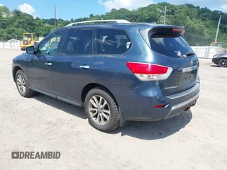 2014 Nissan Pathfinder S with VIN 5N1AR2MM4EC683874, listed as a IAAI auction lot 42663072 with 166,028 mi miles and . Bid and sale history available at DreamBid. Image 3.