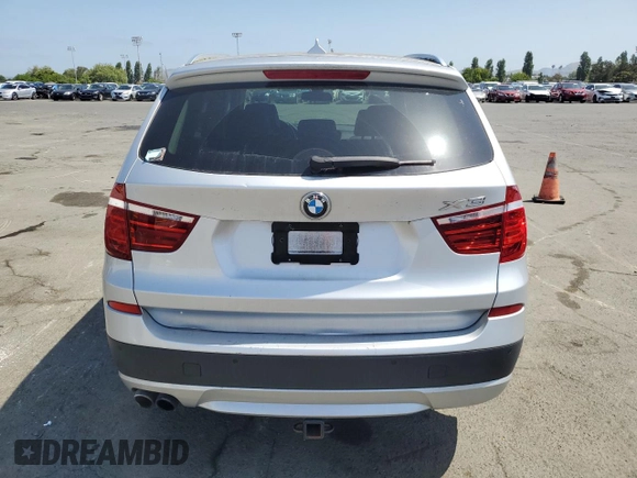 2013 BMW X3 xDrive35i with VIN 5UXWX7C54DL978932, listed as a Copart auction lot 54761135 with 59,042 mi miles and Salvage Title. Bid and sale history available at DreamBid. Image 6.