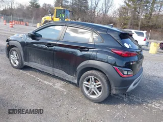 2022 Hyundai Kona SE with VIN KM8K2CAB0NU759862, listed as a IAAI auction lot 41506479 with 146,006 mi miles. Bid and sale history available at carsss.com. Image 3.