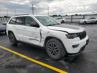 2020 Jeep Grand Cherokee Trailhawk with VIN 1C4RJFLG6LC357427, listed as a Copart auction lot 59904745 with 84,263 mi miles and Salvage title. Bid and sale history available at DreamBid. Image 4.