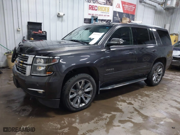 2016 Chevrolet Tahoe LTZ with VIN 1GNSKCKC7GR455033, listed as a IAAI auction lot 40811560 with 165,845 mi miles. Bid and sale history available at carsss.com. Image 18.