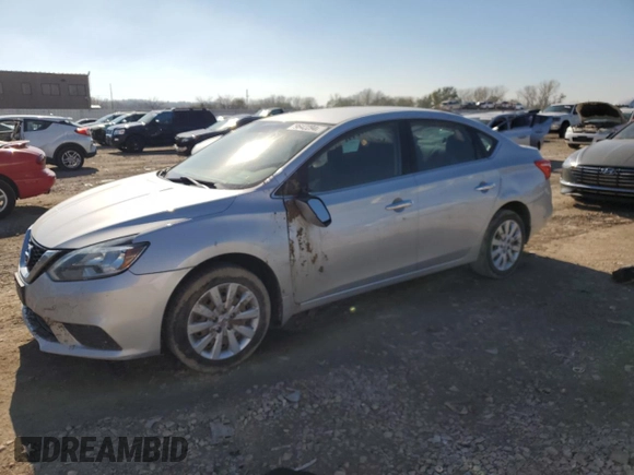 2017 Nissan Sentra S with VIN 3N1AB7AP5HY350618, listed as a Copart auction lot 79642294 with 85,395 mi miles and Salvage Title. Bid and sale history available at DreamBid. Image 1.