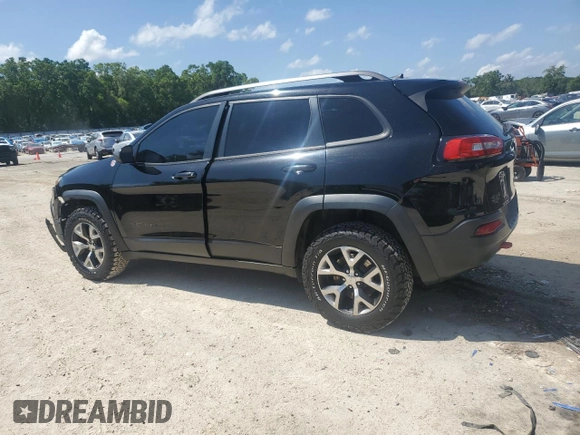 2017 Jeep Cherokee Trailhawk L Plus with VIN 1C4PJMBBXHW517252, listed as a Copart auction lot 51414315 with 185,274 mi miles and Salvage Title. Bid and sale history available at carsss.com. Image 2.