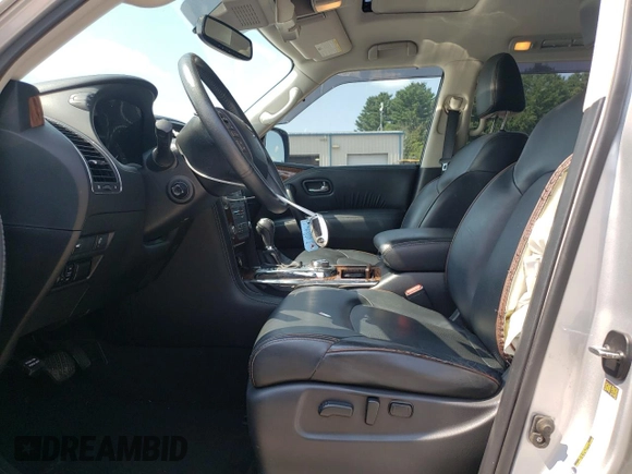 2018 Nissan Armada SV with VIN JN8AY2NCXJ9555213, listed as a Copart auction lot 67532134 with 84,006 mi miles and Salvage Title. Bid and sale history available at carsss.com. Image 7.