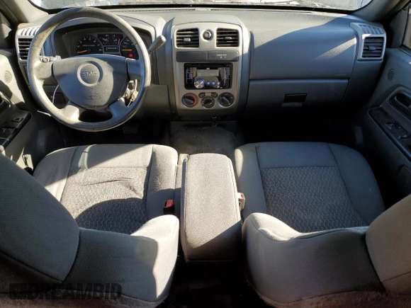 2006 GMC Canyon SLE Z71 with VIN 1GTDS196X68258884, listed as a Copart auction lot 89098225 with 130,982 mi miles and Salvage Title. Bid and sale history available at carsss.com. Image 8.