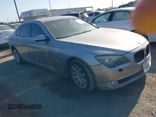 2009 BMW 7 Series 750i with VIN WBAKA83599CY35258, listed as a IAAI auction lot 42003363 with Not Provided miles and . Bid and sale history available at DreamBid. Image 1.