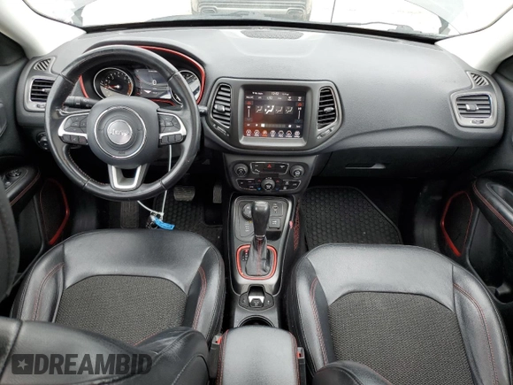 2019 Jeep Compass Trailhawk with VIN 3C4NJDDB0KT618740, listed as a Copart auction lot 55338045 with 149,121 mi miles and Clean Title. Bid and sale history available at carsss.com. Image 8.