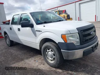 2013 Ford F-150 XL with VIN 1FTEW1CM9DFC58691, listed as a IAAI auction lot 41413917 with 134,597 mi miles. Bid and sale history available at carsss.com. Image 1.