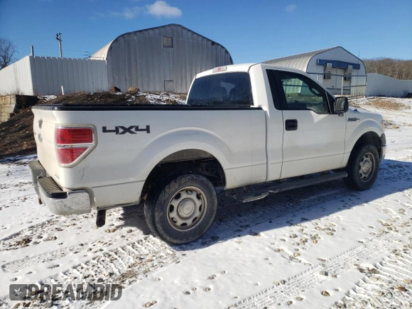 2013 Ford F-150 XL with VIN 1FTMF1EF2DKG12164, listed as a Copart auction lot 87856095 with 188,531 mi miles and Clean Title. Bid and sale history available at DreamBid. Image 3.