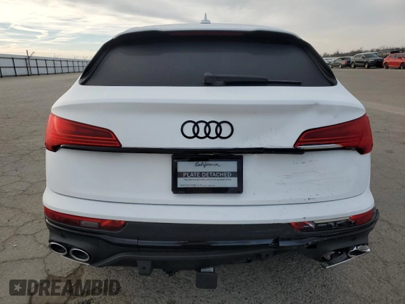 2023 Audi SQ5 Sportback Premium Plus с VIN WA124AFY1P2038636, выставлен на аукционе Copart как лот 43578025 с пробегом 27 257 миль миль и Списание • Salvage title. История ставок и продаж доступна на DreamBid. Изображение 6.