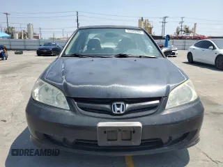 2004 Honda Civic LX with VIN 2HGES16544H579294, listed as a Copart auction lot 55528785 with 172,892 mi miles and Clean Title. Bid and sale history available at carsss.com. Image 5.