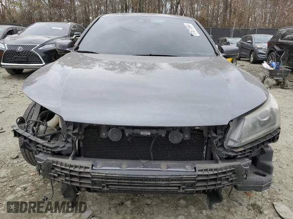2014 Honda Accord EX-L with VIN 1HGCR2F84EA047496, listed as a Copart auction lot 81671664 with 167,506 mi miles and Salvage Title. Bid and sale history available at carsss.com. Image 5.