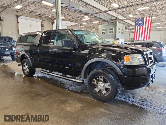 2006 Ford F-150 XLT with VIN 1FTPX14V76KD23027, listed as a Copart auction lot 63934665 with 147,810 mi miles and Clean title. Bid and sale history available at DreamBid. Image 4.