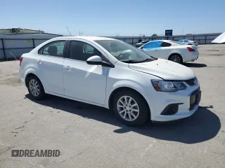 2018 Chevrolet Sonic LT with VIN 1G1JD5SGXJ4114333, listed as a Copart auction lot 60849815 with 44,074 mi miles and Salvage title. Bid and sale history available at DreamBid. Image 4.