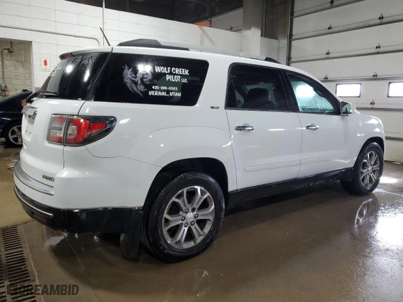 2016 GMC Acadia SLT with VIN 1GKKVRKD3GJ150322, listed as a Copart auction lot 48618335 with 0 mi miles and Clean Title. Bid and sale history available at carsss.com. Image 3.