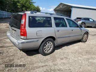 2001 Volvo V70 with VIN YV1SW61R611127879, listed as a Copart auction lot 72769494 with 286,405 mi miles and Salvage Title. Bid and sale history available at carsss.com. Image 3.