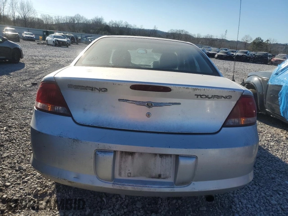 2005 Chrysler Sebring Touring with VIN 1C3EL56R05N573849, listed as a Copart auction lot 87338184 with 252,659 mi miles and Salvage title. Bid and sale history available at DreamBid. Image 6.