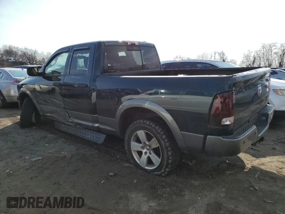 2011 Ram 1500 ST with VIN 1D7RV1GT8BS672190, listed as a Copart auction lot 43192415 with 142,650 mi miles and Salvage Title. Bid and sale history available at carsss.com. Image 2.