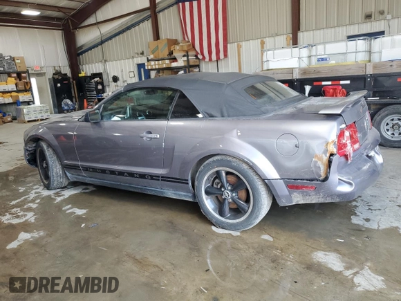 2006 Ford Mustang Standard with VIN 1ZVFT84N565111058, listed as a Copart auction lot 48254345 with Not Provided miles and Salvage Title. Bid and sale history available at carsss.com. Image 2.