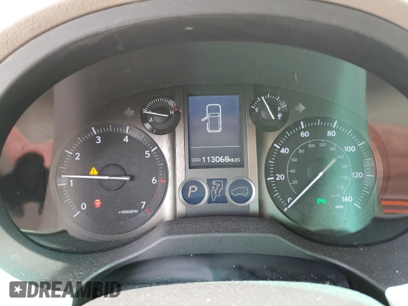 2010 Lexus GX 460 with VIN JTJBM7FX3A5011991, listed as a Copart auction lot 52017695 with 113,068 mi miles and Clean Title. Bid and sale history available at DreamBid. Image 9.