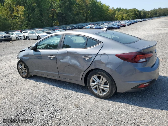 2020 Hyundai Elantra Value Edition with VIN 5NPD84LF6LH521488, listed as a Copart auction lot 70600344 with 100,183 mi miles and Salvage Title. Bid and sale history available at carsss.com. Image 2.