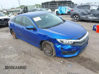 2017 Honda Civic LX z VIN 19XFC2F58HE058408, wystawiony jako IAAI lot #42341904 z przebiegiem 93 533 mil mil oraz . Historia ofert i sprzedaży dostępna na DreamBid. Obrazek 1.