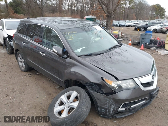 2012 Acura MDX Tech Pkg with VIN 2HNYD2H35CH520397, listed as a IAAI auction lot 41714981 with 100,566 mi miles. Bid and sale history available at carsss.com. Image 6.