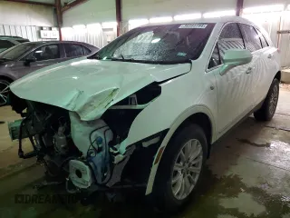 2018 Cadillac XT5 FWD with VIN 1GYKNARS8JZ123654, listed as a Copart auction lot 38393754 with 206,836 mi miles and Salvage title. Bid and sale history available at DreamBid. Image 1.