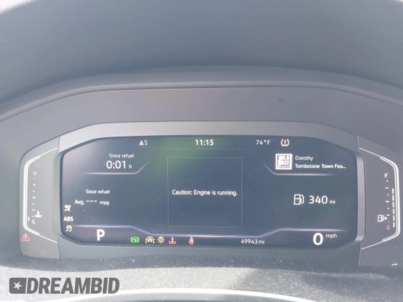2022 Volkswagen Atlas SE z VIN 1V2JR2CA7NC523045, wystawiony jako IAAI lot #42072173 z przebiegiem 49 943 mil mil oraz . Historia ofert i sprzedaży dostępna na DreamBid. Obrazek 7.