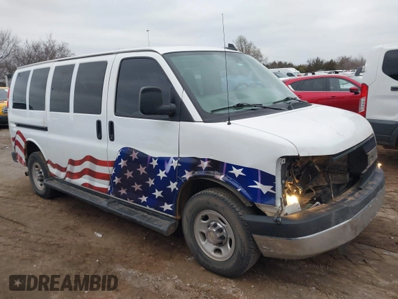 2016 Chevrolet Express Passenger LT with VIN 1GAZGMFGXG1263544, listed as a IAAI auction lot 41491282 with 127,232 mi miles and . Bid and sale history available at DreamBid. Image 13.