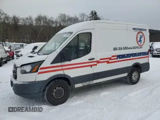 2018 Ford Transit with VIN 1FTYE1CMXJKA50273, listed as a Copart auction lot 45610345 with 219,048 mi miles and Clean Title. Bid and sale history available at DreamBid. Image 1.