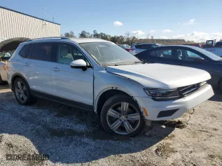 2018 Volkswagen Tiguan SEL Premium with VIN 3VV5B7AX0JM004196, listed as a Copart auction lot 80034894 with 91,480 mi miles and Salvage Title. Bid and sale history available at carsss.com. Image 4.