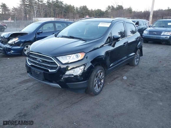 2019 Ford EcoSport Titanium with VIN MAJ6S3KL3KC256797, listed as a IAAI auction lot 40800363 with 89,262 mi miles. Bid and sale history available at carsss.com. Image 19.