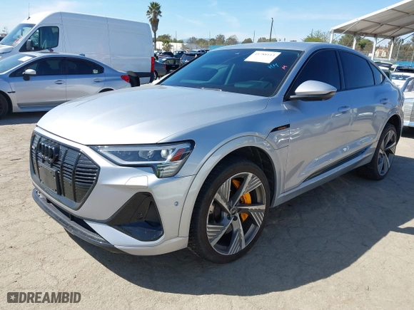 2022 Audi e-tron Sportback Prestige with VIN WA13AAGE3NB037647, listed as a IAAI auction lot 41788113 with 36,415 mi miles. Bid and sale history available at carsss.com. Image 21.