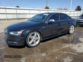 2015 Audi S4 Premium Plus with VIN WAUBGAFL0FA108680, listed as a Copart auction lot 51973955 with 84,267 mi miles and Salvage Title. Bid and sale history available at carsss.com. Image 1.