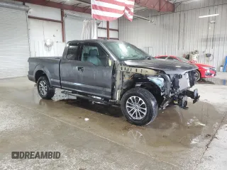 2020 Ford F-150 XL with VIN 1FTFX1E52LKF30981, listed as a Copart auction lot 56457845 with 60,156 mi miles and Salvage title. Bid and sale history available at DreamBid. Image 4.