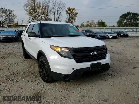 2013 Ford Utility Police Interceptor with VIN 1FM5K8AR1DGC15827, listed as a Copart auction lot 78405194 with 0 mi miles and Salvage Title. Bid and sale history available at carsss.com. Image 12.