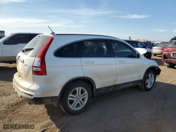 2010 Honda CR-V EX-L with VIN 5J6RE4H76AL059579, listed as a Copart auction lot 48465305 with 0 mi miles and Salvage Title. Bid and sale history available at carsss.com. Image 3.