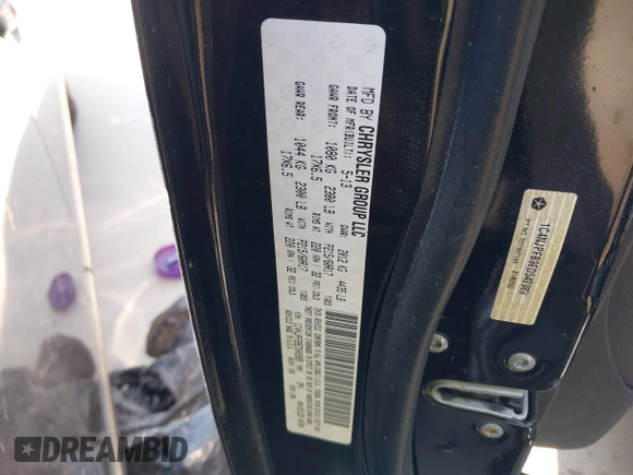 2014 Jeep Patriot Latitude z VIN 1C4NJPFB9ED549989, wystawiony jako IAAI lot #42656294 z przebiegiem 89 945 mil mil oraz . Historia ofert i sprzedaży dostępna na DreamBid. Obrazek 9.