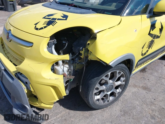 2014 FIAT 500L Trekking с VIN ZFBCFADH7EZ021466, выставлен на аукционе IAAI как лот 42147275 с пробегом 132 380 миль миль и . История ставок и продаж доступна на DreamBid. Изображение 12.