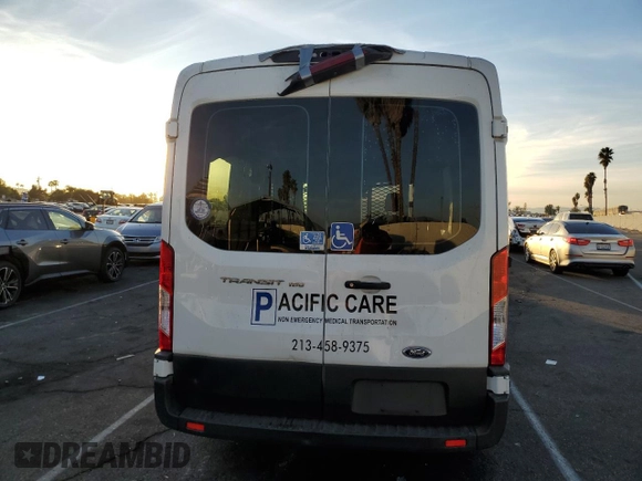 2020 Ford Transit Passenger XL with VIN 1FDZK1C87LKA98666, listed as a Copart auction lot 81517254 with 97,659 mi miles and Clean Title. Bid and sale history available at DreamBid. Image 6.